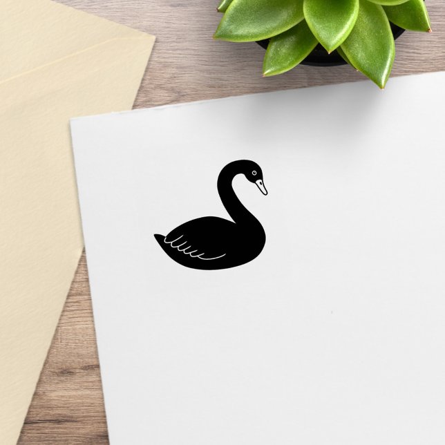 Schwarzer Schwanz 1x1 Gummistempel (Von Creator hochgeladen)