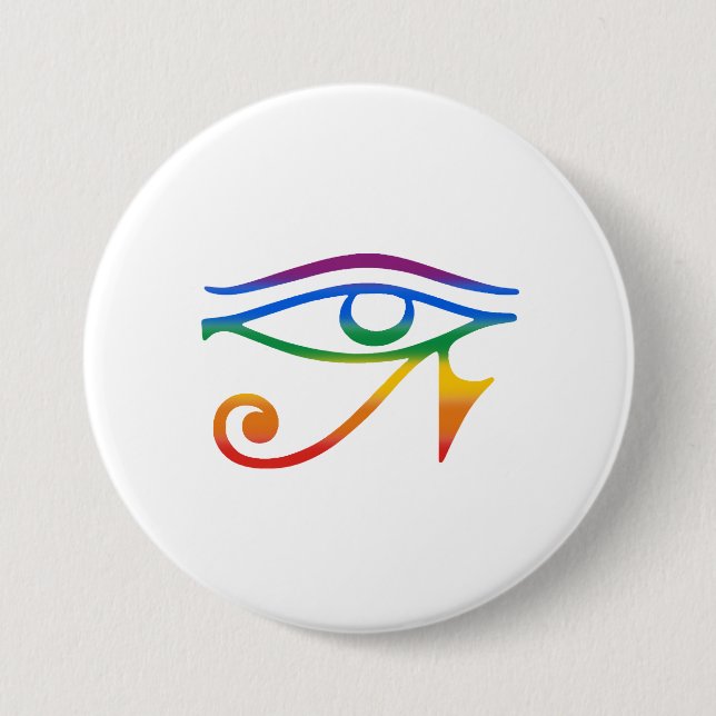Schwarzer Schwulen Stolz Button (Vorderseite)