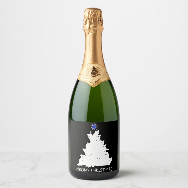 Schwarzer Shirt-Gelbsternkatze (Vorderseite)