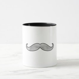Schwarzer Silberbart Tasse