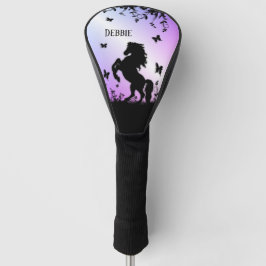 Schwarzer Stallion Golf Headcover