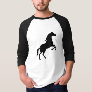 Schwarzer Stallion T-Shirt