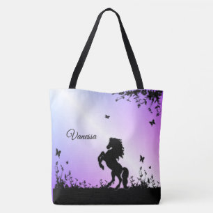 Schwarzer Stallion Tasche