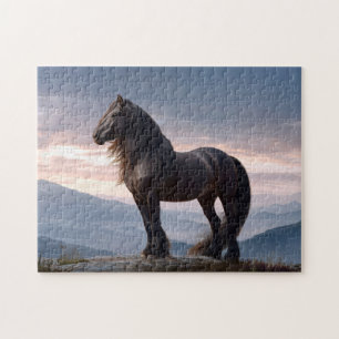 Schwarzer Stallion Wildhornberg