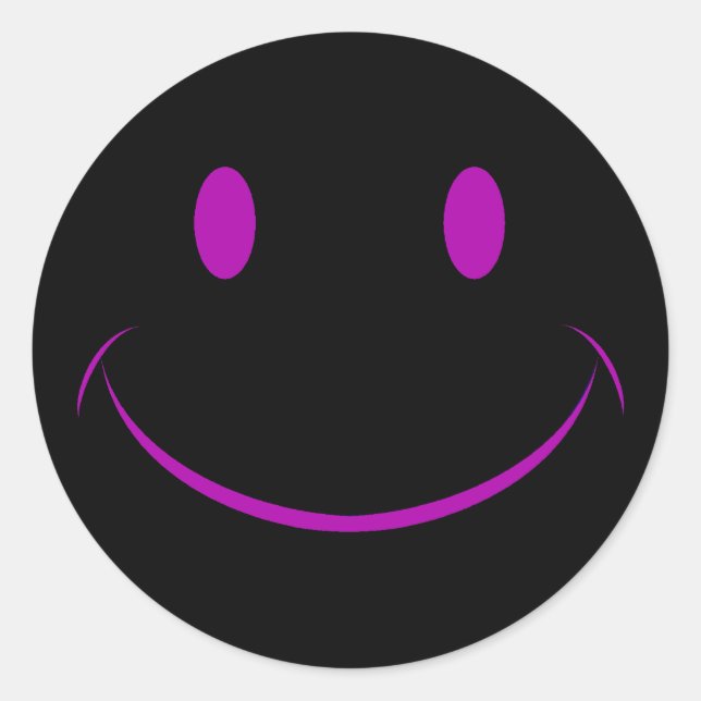 Schwarzer Sticker (Vorderseite)