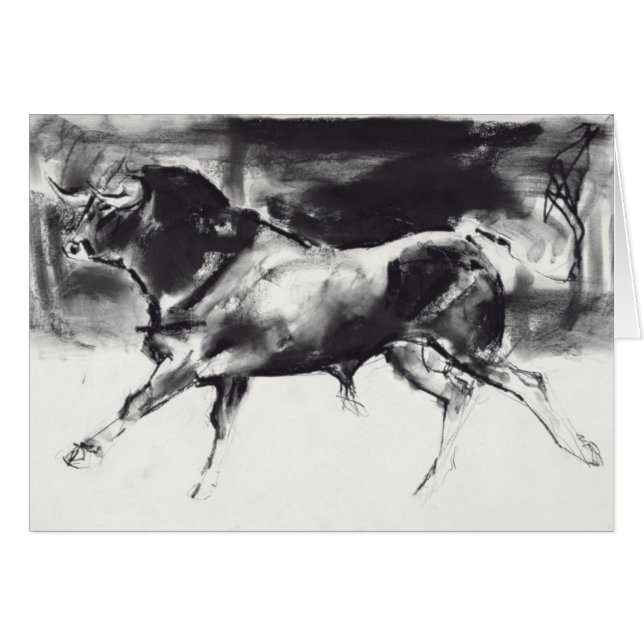 Schwarzer Stier (Vorderseite (Horizontal))