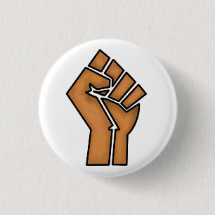 Schwarzer Stolz erste Einheit Geschichte Afrikanis Button