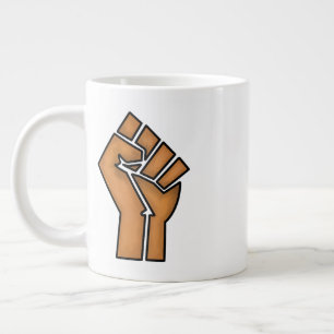 schwarzer Stolz Faust Einheit Geschichte Einheit A Jumbo-Tasse