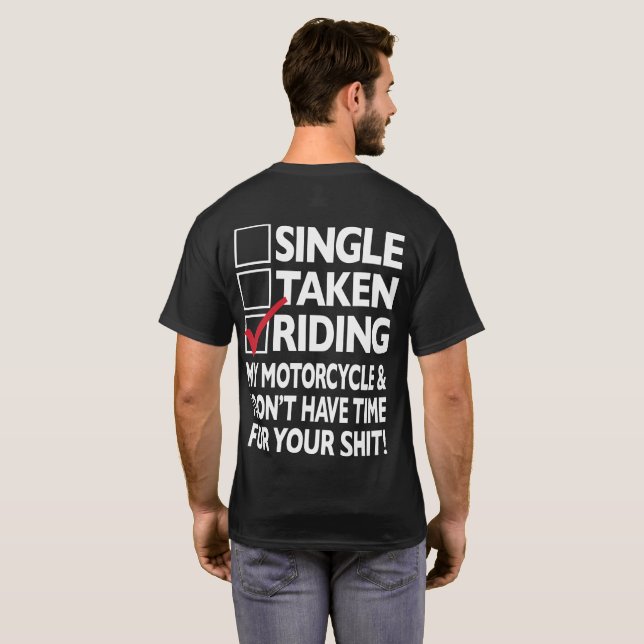 Schwarzer T - Shirt heißer Hogs™ klassischer (Schwarz voll)