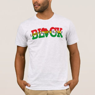 Schwarzer T - Shirt ohne Entschuldigung