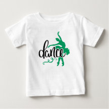 Schwarzer Tanz / Shamrock grüner Balletttänzer