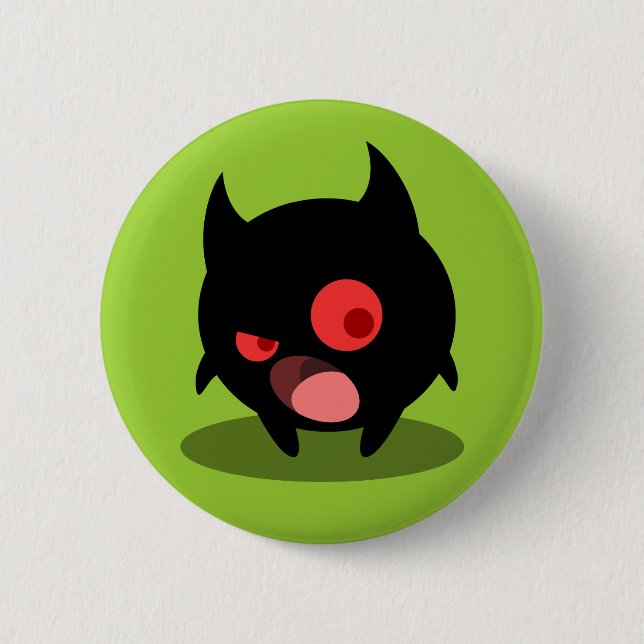 Schwarzer Thingy Knopf Button (Vorderseite)