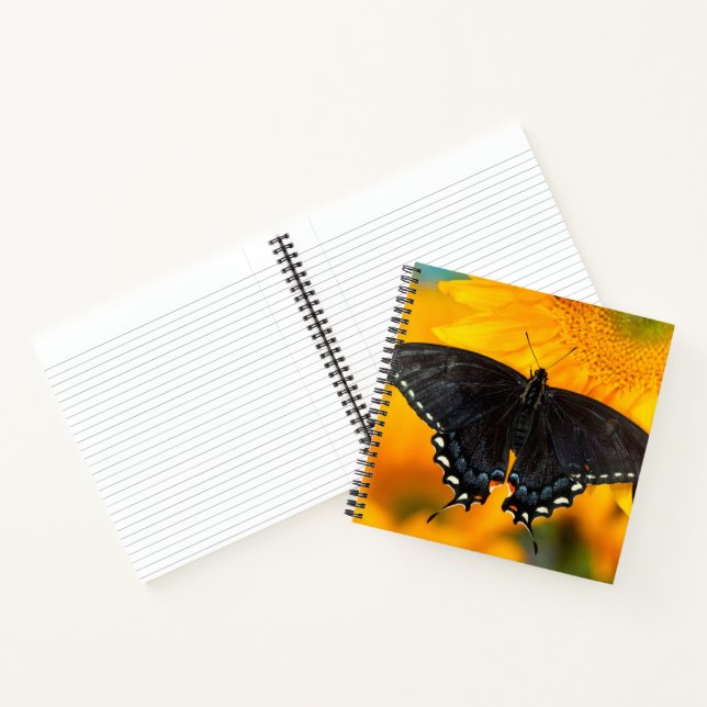 Schwarzer Tiger Notizbuch (Innenseite)