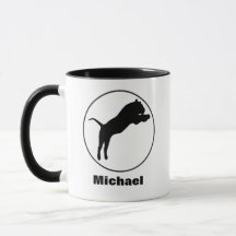 Schwarzer Tiger Zeichnend in Circle Frame Customiz