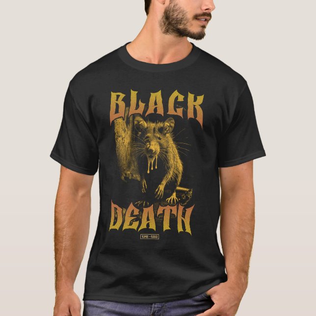 Schwarzer Tod T-Shirt (Vorderseite)