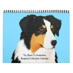 Schwarzer Tri australischer Kalender
