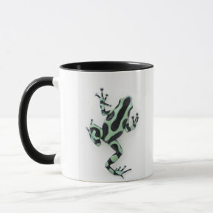 Schwarzer und grüner Gift-Pfeil-Frosch 2 Tasse