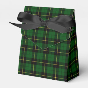 Schwarzer und grüner Wallace-Clan-JagdTartan Geschenkschachtel