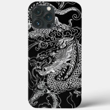 Schwarzer und Weißer Drache