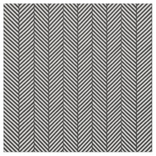 Schwarzer und weißer Herringbone Stoff
