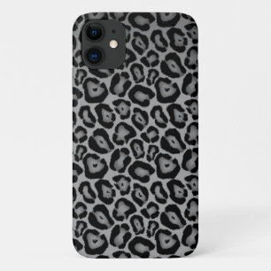 Schwarzer und weißer Leopard Case-Mate iPhone Hülle
