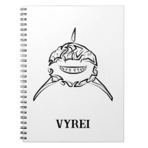 Schwarzer und weißer Stamm Großer Weißer Hai