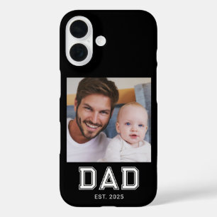 Schwarzer Vater etablierte kühne Foto iPhone 16 Hülle