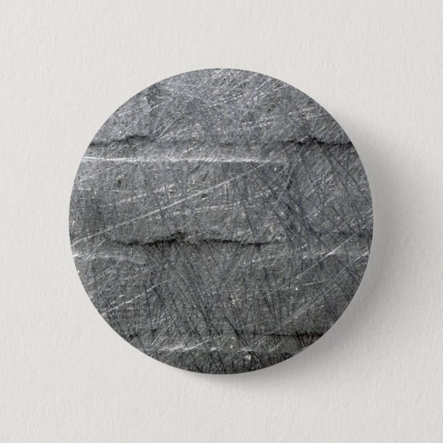 Schwarzer Wall-Graphit silber, grau, schwarz abstr Button (Vorderseite)