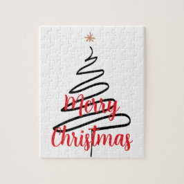 Schwarzer Weihnachtsbaum (PERSONALIZEABLE)