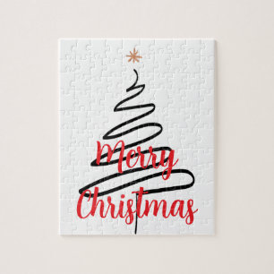 Schwarzer Weihnachtsbaum (PERSONALIZEABLE)