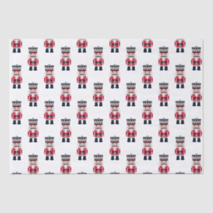 Schwarzer Weihnachtsriegel Seidenpapier