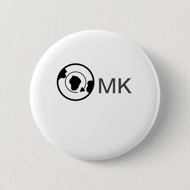 Schwarzer Weltkugel Name Monogramm Reisedetails hi Button (Vorderseite)