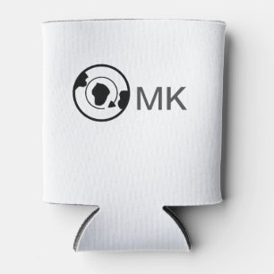 Schwarzer Weltkugel Name Monogramm Reisedetails hi Dosenkühler