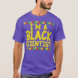 Schwarzer Wissenschaftler Chemiker Physik Afroamer T-Shirt