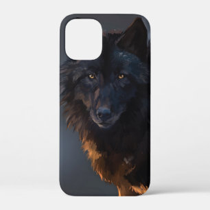Schwarzer Wolf Case-Mate iPhone Hülle