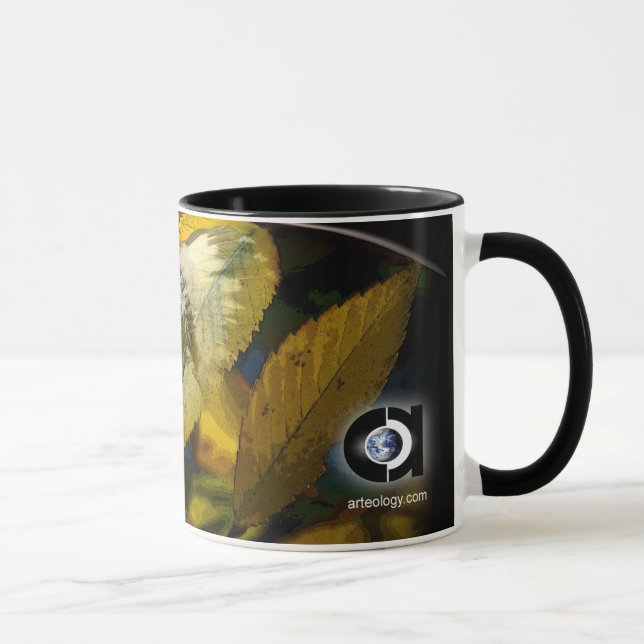 SCHWARZER WOLF TASSE (Rechts)