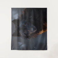 Schwarzer Wolf