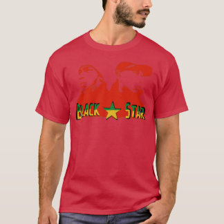 SchwarzerNicht-normaler Star T-Shirt