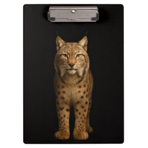 Schwarzes 4 Luxe-Clipboard, Stiller Luchs Klemmbrett