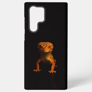Schwarzes 4 Luxe Galaxy S22 Ultra, Leopardgecko Samsung Galaxy Hülle