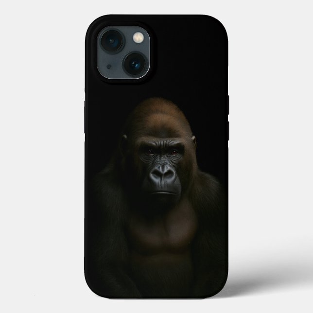 Schwarzes 4 Luxe iPhone 13, Gorilla Case-Mate iPhone Hülle (Rückseite)