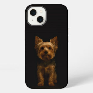 Schwarzes 4 Luxe iPhone 13, Yorkshire Terrier Hülle