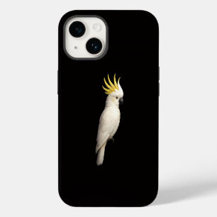 Schwarzes 4 Luxe iPhone 14 Case-Mate, Hauben-Kakad Hülle