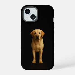Schwarzes 4 Luxe iPhone 15 Case, Minimalist Hülle