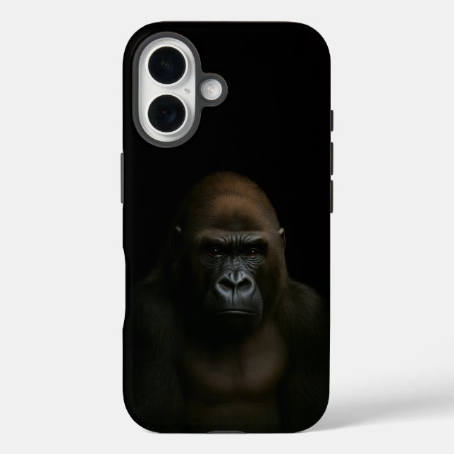 Schwarzes 4 Luxe iPhone 16 Case-Mate, Gorilla Hülle (Rückseite)