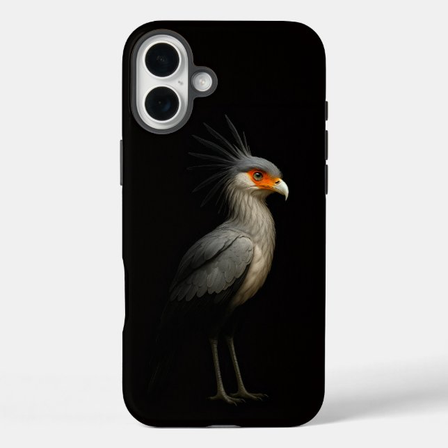 Schwarzes 4 Luxe iPhone 16 Plus, Sekretär Plus Hülle (Rückseite)