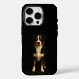 Schwarzes 4 Luxe iPhone 16 Pro, Australischer Schä Pro Hülle