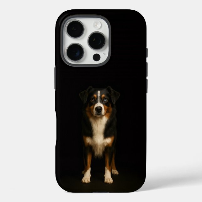 Schwarzes 4 Luxe iPhone 16 Pro, Australischer Schä Pro Hülle (Rückseite)