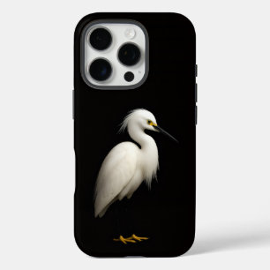 Schwarzes 4 Luxe iPhone 16 Pro, Schneegreif Pro Hülle