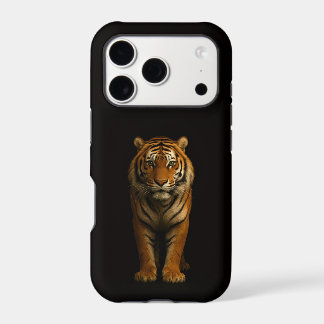 Schwarzes 4 Luxe iPhone 17 Pro, Edler Tiger